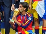Ferran Torres' goal sealed the World Cup win for Spain.(AP Photo)