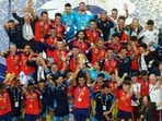 Spain lifted their second FIFA World Cup title with a 1-0 extra-time victory over Argentina, adding to their maiden triumph in 2010.
