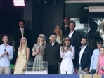 Jared Kushner, Ivanka Trump, Tiffany Trump and her husband Michael Boulos, Donald Trump Jr. and Bettina Anderson, along with Eric and Lara Trump, attended the FIFA World Cup 2026 final between Spain and Argentina at New York New Jersey Stadium in East Rutherford on July 19.(AFP)