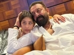 The picture shared by Maanayata.