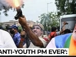 Rahul Gandhi slams Modi govt for tear-gassing, lathi-charging students