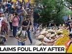 Dipke claims foul play after 'Chalo Sansad' turns violent