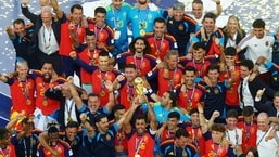 Spain lifted their second FIFA World Cup title with a 1-0 extra-time victory over Argentina, adding to their maiden triumph in 2010.(REUTERS)