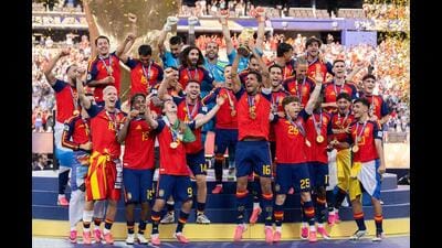 A Spanish national team is one that can dominate the ball, create multiple scoring opportunities, defend competently in the opposition’s half, and recover quickly after losing the ball. (Getty Images via AFP) A Spanish national team is one that can dominate the ball, create multiple scoring opportunities, defend competently in the opposition’s half, and recover quickly after losing the ball. (Getty Images via AFP)