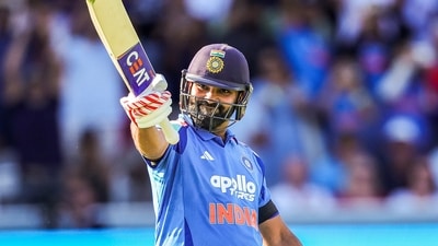 Rohit Sharma slammed one of his finest ODI centuries at Lord's (ANI) Rohit Sharma slammed one of his finest ODI centuries at Lord's (ANI)