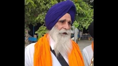 Haryana Sikh Gurdwara Management Committee (HSGMC) president Jagdish Singh Jhinda Haryana Sikh Gurdwara Management Committee (HSGMC) president Jagdish Singh Jhinda