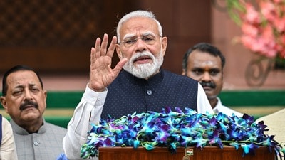 সংসদের বর্ষাকালীন অধিবেশন শুরুর আগে দেশের সাম্প্রতিক সাফল্যের কথা তুলে ধরলেন প্রধানমন্ত্রী নরেন্দ্র মোদী। (AFP) সংসদের বর্ষাকালীন অধিবেশন শুরুর আগে দেশের সাম্প্রতিক সাফল্যের কথা তুলে ধরলেন প্রধানমন্ত্রী নরেন্দ্র মোদী। (AFP)