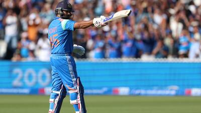 Rohit Sharma’s century went in vain as India lost the series decider to England at Lord’s on Sunday. (AP) Rohit Sharma’s century went in vain as India lost the series decider to England at Lord’s on Sunday. (AP)