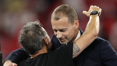 Aleksander Ceferin has done the unthinkable. (REUTERS)
