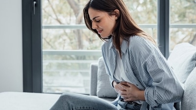 Find out what you need to do if you suffer from discomfort in the lower right abdomen. (Picture credit: Shutterstock) Find out what you need to do if you suffer from discomfort in the lower right abdomen. (Picture credit: Shutterstock)