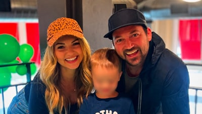 Children's creator Stevin John with his wife and son. Children's creator Stevin John with his wife and son.