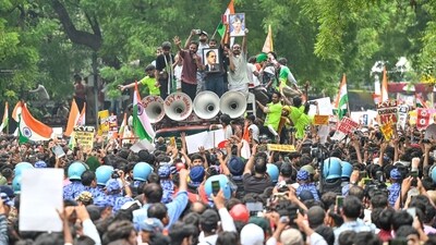 CJP, an outfit launched on social media as a satirical response to a remark on youths by CJI Kant in May, has gained massive support of youths and several opposition leaders as well as celebrities. (Hindustan Times) CJP, an outfit launched on social media as a satirical response to a remark on youths by CJI Kant in May, has gained massive support of youths and several opposition leaders as well as celebrities. (Hindustan Times)