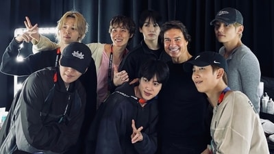 After Run Jin, Tom Cruise reunites with BTS at FIFA World Cup finals 2026. After Run Jin, Tom Cruise reunites with BTS at FIFA World Cup finals 2026.