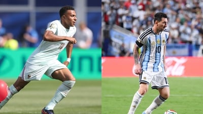 Kylian Mbappe for France, Lionel Messi for Argentina (AFP) Kylian Mbappe for France, Lionel Messi for Argentina (AFP)