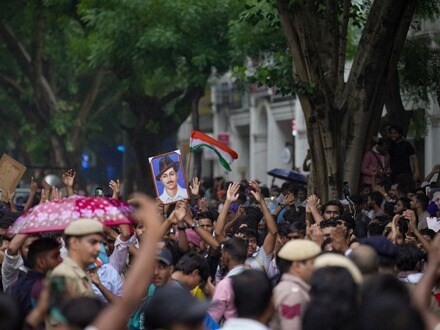 జంతర్ మంతర్ వద్ద తీసిన ఫొటో..