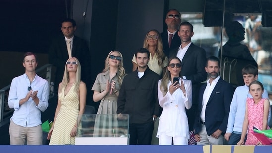 Trump family at FIFA World Cup final: See photos of Melania, Barron and more