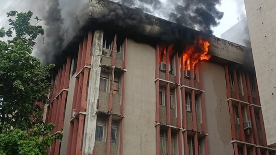 Jawahar Bhawan houses multiple government offices and is one of the city's key administrative buildings.