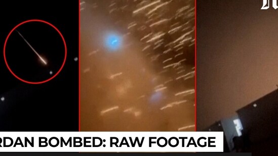 Iran strikes back hard:Exact moment deadly missiles obliterate US base in Jordan