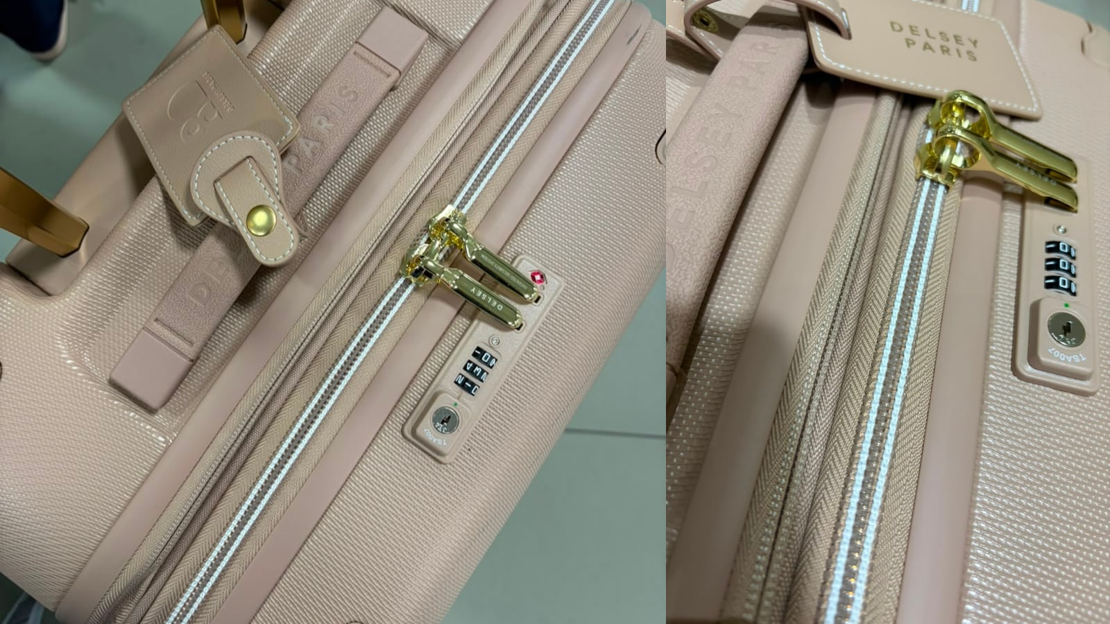 Delsey Paris Suitcase up close (Hindustan Times) Delsey Paris Suitcase up close (Hindustan Times)