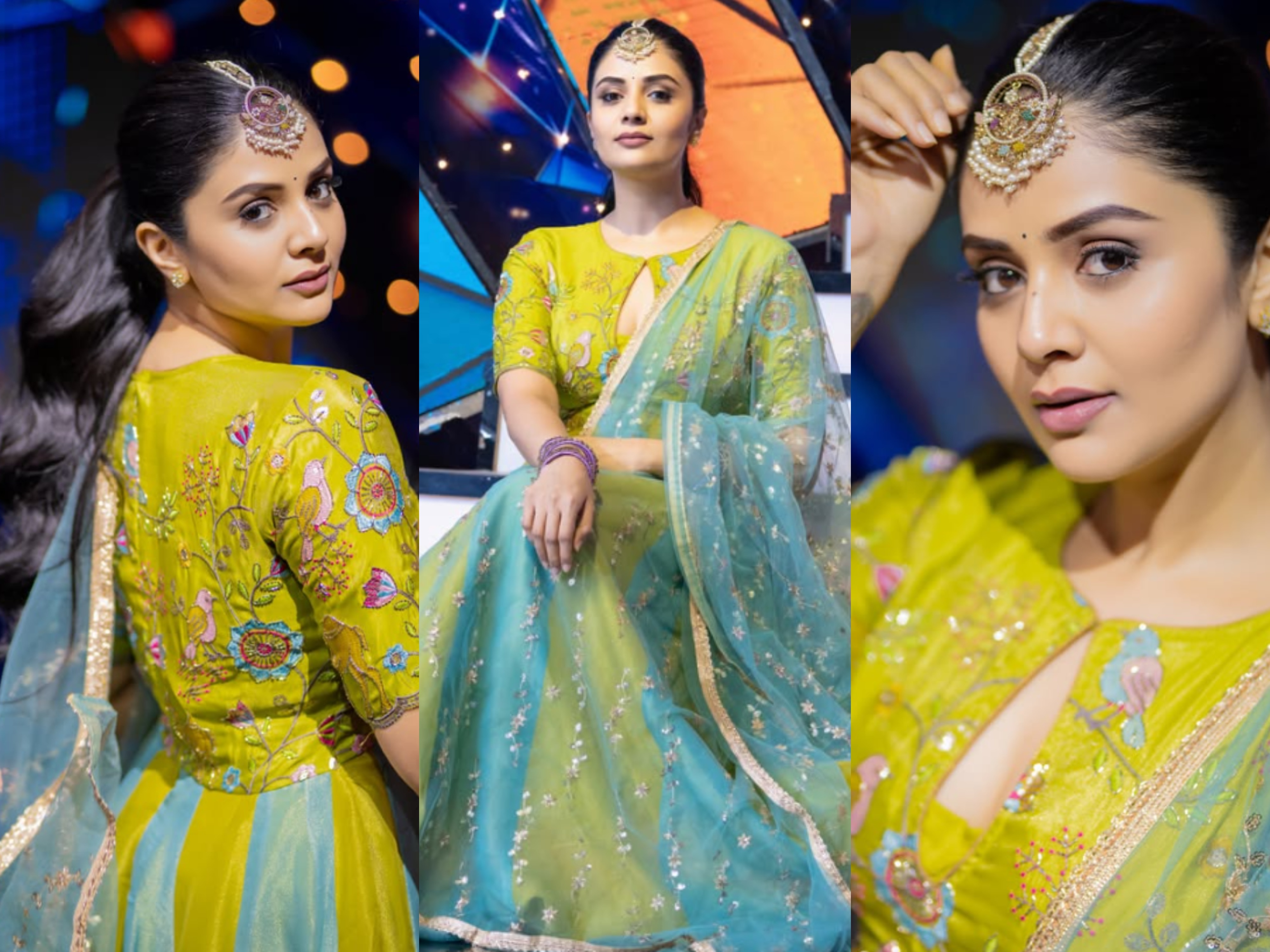 <p>చలాకీ మాటలే కాదు చురుకైన నటనతోనూ అభిమానుల మనసుల కొల్లగొట్టడం శ్రీముఖికి తెలుసు. తాజాగా మా ఇంటి బంగారం సినిమాలో ఆమె నటనే ఇందుకు నిదర్శనం. </p> <p>చలాకీ మాటలే కాదు చురుకైన నటనతోనూ అభిమానుల మనసుల కొల్లగొట్టడం శ్రీముఖికి తెలుసు. తాజాగా మా ఇంటి బంగారం సినిమాలో ఆమె నటనే ఇందుకు నిదర్శనం. </p>