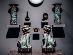 Porcelain by Du Paquier, Meissen, and from Qing Dynasty artists from the 18th century at the Frick Collection's new museum location on Madison Avenue in New York, U.S., on Tuesday, March 2, 2021.