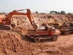 Based on the complaint, Pinjore police registered an FIR under Section 21(4) of the Mines and Minerals Act and Sections 132, 221, 303 and 3(5) of the BNS against unidentified persons. (HT File)