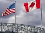 Trump announces 50% tariffs on Canadian imports over cars, dairy and alcohol. (Photo by Geoff Robins / AFP)