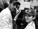 Gurfateh Pirzada and Pratibha Ranta join students at their protest.