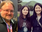 Kyle Hottle's father, Joshua (L) and Kyle Hottle with mother Ketsi Carlson (R).