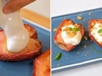 Kunal Kapur's roasted apple with cinnamon shrikhand dessert can be prepared in less than half an hour.