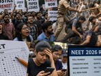NEET 2026 protest timeline: From exam day to the Parliament march, lathi charge and PM Modi’s statement