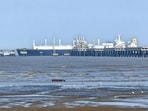 Ahmedabad: A Liquefied Natural Gas (LNG) carrier reaches Dahej Port carrying over 62,000 metric tonnes of LNG, in Ahmedabad, Gujarat, Friday, June 19, 2026.