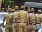 Police personnel outside a court n Chennai. (PTI File)
