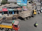 Pune district collector imposes ban on heavy vehicle entry into city limits with immediate effect to prevent stranded or broken-down trucks causing traffic snarls during the monsoon. ((PIC FOR REPRESENTATION))