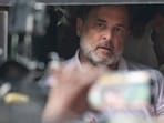Delhi police detained LOP Rahul Gandhi with Priyanka Gandhi Vadra, Akhilesh Yadav and others during protest demanding resignation of education minister Dharmendra Pradhan, near the PM house in New Delhi on Tuesday, July 21, 2026.