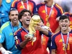 Spain won the FIFA World Cup on Sunday.