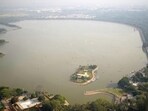 Spread across 565 acres, Sukhna wetland was formally declared a national wetland in 1988 (HT Photo)
