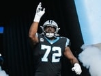 Taylor Moton was diagnosed with a blood clot in his lung late last month.
