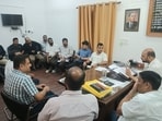 The directions were issued during a review meeting convened on Saturday ahead of the holy Shravan month during which Lord Shiva devotees undertake the Kanwar Yatra. (HT Photos)