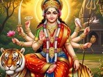 అమ్మవారు సింహంపైనే ఎందుకు కూర్చుంటుంది? దుర్గాదేవి వాహనం వెనుక ఉన్న ఆసక్తికరమైన పౌరాణిక కథ ఇదే!(pinterest)