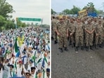Farmers gather at Shambhu border ahead of march to Delhi. What's happening?