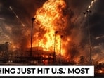 Heavy explosions rock northern Kuwait, sirens across Bahrain & Qatar