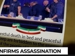 Iran confirms assassination attempt on trump with one hint...?
