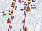 హైదరాబాద్‌లో 2 రోజుల పాటు ట్రాఫిక్ ఆంక్షలు