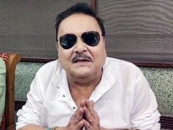 Kolkata, Jul 15 (ANI): Madan Mitra resigns from the Trinamool Congress and joins the rebel Trinamool Congress (TMC) faction led by Ritabratra Banerjee, in Kolkata on Wednesday. (ANI Video Grab)