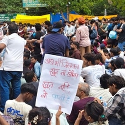 Jantar Mantar CJP protest LIVE: The Delhi Police announced that Section 163 is still in place and people should not crowd around the site.