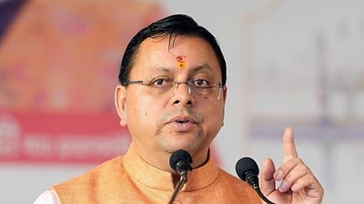 Uttarakhand Chief Minister Pushkar Singh Dhami addresses a public gathering during the inauguration and foundation stone-laying of three development projects associated with the Ganga Corridor, in Haridwar on Tuesday. (@pushkardhami X) Uttarakhand Chief Minister Pushkar Singh Dhami addresses a public gathering during the inauguration and foundation stone-laying of three development projects associated with the Ganga Corridor, in Haridwar on Tuesday. (@pushkardhami X)