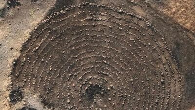 Archaeologists have discovered what is believed to be India’s largest known ancient stone labyrinth in Khadki shedding fresh light on Satavahana-era trade network linking Deccan to Roman world. (HT) Archaeologists have discovered what is believed to be India’s largest known ancient stone labyrinth in Khadki shedding fresh light on Satavahana-era trade network linking Deccan to Roman world. (HT)