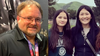 Kyle Hottle's father, Joshua (L) and Kyle Hottle with mother Ketsi Carlson (R). Kyle Hottle's father, Joshua (L) and Kyle Hottle with mother Ketsi Carlson (R).