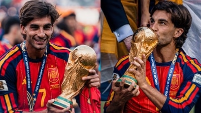 Social media cannot get enough of Ferran Torres' hair (Instagram)